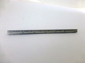 Escalímetro ALUMICOLOR 15cm para ingeniería
