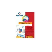 Papel Mi-Teintes CANSON blanco,h 8.5x11"