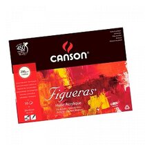 Papel CANSON FIGUERAS bloc 10h 24x33cm