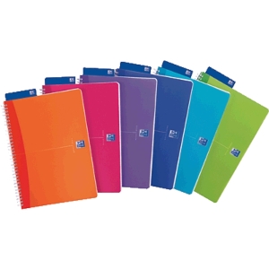 Cuaderno rayado OXFORD A4 90h Transparente