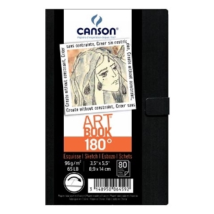 Cuaderno sketch CANSON 180° 3.5 x5.5