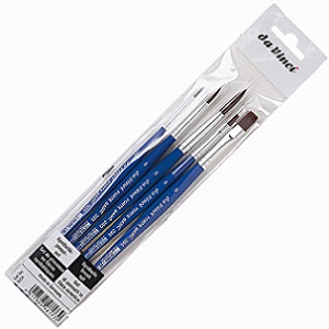 Pincel de nylon DA VINCI FORTE BASIC, set de 5