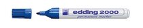 Marcador pmte. p. redonda EDDING azul