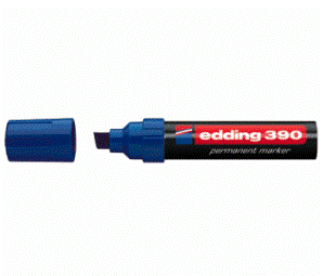 Marcador permanente super-ancho EDDING azul