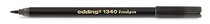 Marcador tipo pincel EDDING, negro