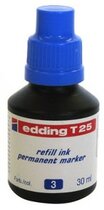 Tinta pmte. EDDING, fco. de 30ml. azul