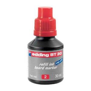 Tinta para pizarra EDDING, frasco 30 ml roja