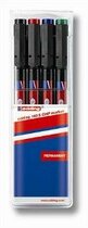 Marcador OHP sf-pmte. EDDING set de 4