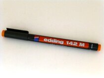 Marcador OHP med-pmte. EDDING naranja