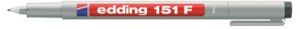 Marcador OHP fino-sble. EDDING negro