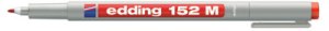 Marcador OHP med-sble. EDDING rojo