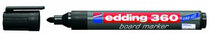 Marcador p/pizarra p.redon EDDING negro