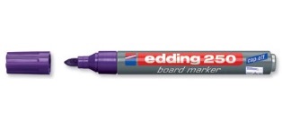 Marcador para pizarra punta redonda EDDING violeta