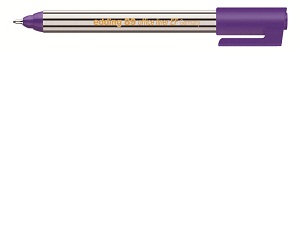 Rotulador punto extra-fino EDDING violeta