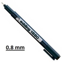 Rotulador EDDING DRAWLINER 0.8 negro