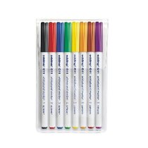 Marcador p/pizarra p.fino EDDING set/8