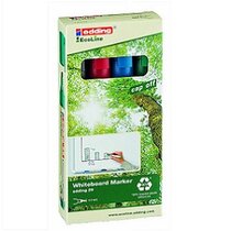 Marcador p/pizarra EDDING EcoLine, set/4