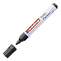 Marcador p/tela p.redon EDDING negro