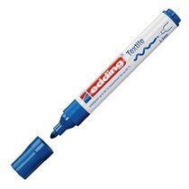 Marcador p/tela p.redon EDDING azul