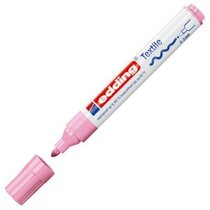 Marcador p/tela p.redon EDDING rosado