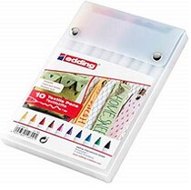 Rotulador p/tela p.fino EDDING, set/10
