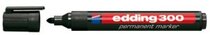 Marcador pmte. p. redonda EDDING negro