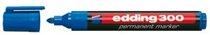 Marcador pmte. p. redonda EDDING azul