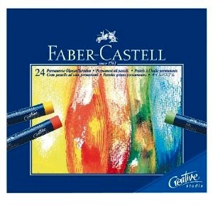 Yeso pastel graso FABER-CASTELL, set 24