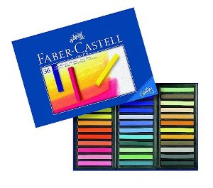 Yeso pastel seco FABER-CASTELL, set de 36