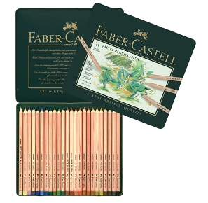 Lápiz pastel FABER-CASTELL, caja de 24