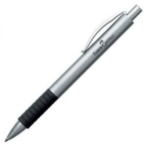 Bolígrafo FABER-CASTELL BASIC cromado mate