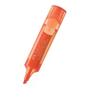 Resaltador FABER-C TEXTLINER 1546 naranja