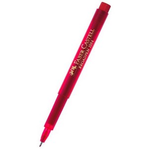 Rotulador FABER-C BROADPEN 1554 rojo