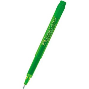 Rotulador FABER-C BROADPEN 1554 verde claro