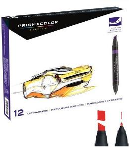 Marcador para arte PRISMACOLOR, set de 12