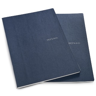 Cuaderno cuadri FABRIANO A4 40h dark blu
