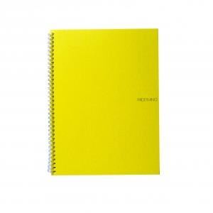 Cuaderno rayado FABRIANO A4 70h limone