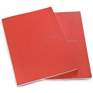 Cuaderno rayado FABRIANO A4 40h lampone