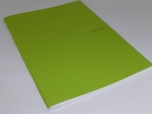 Cuaderno rayado FABRIANO A4 40h lime