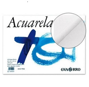 Papel acuarela GUARRO 240g 20h 23x32.5cm