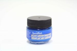 Tinta p/plumilla SPEEDBALL 12ml, azul