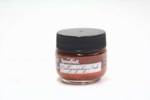 Tinta p/plumilla SPEEDBALL 12ml, café