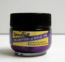 Tinta p/plumilla SPEEDBALL 12ml, morada