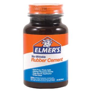 Rubber Cement ELMER´S, frasco de 4 oz.