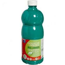 Témpera líquida REDIMIX Verde esme 1L