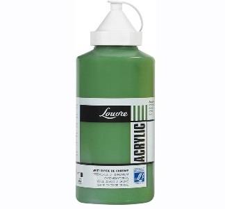 Acrílico LEFRANC Verde óxido de cromo, frasco de 750ml