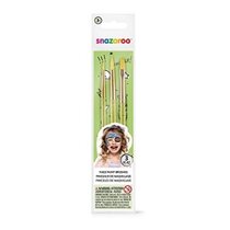 Pincel SNAZAROO para rostro, set d/3