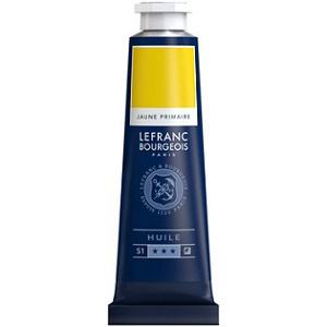 Oleo LEFRANC Amarillo primario, tubo 40ml