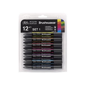 Marcador punta pincel WINSOR & NEWTON 12