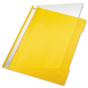 Folder plástico tamaño carta LEITZ amarillo